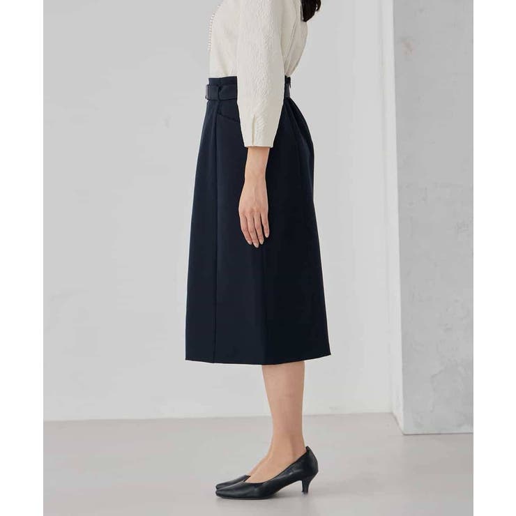 【洗える/ストレッチ/セットアップ対応】ダブルクロスタイトスカート | a.v.v【WOMEN】 | 詳細画像20 