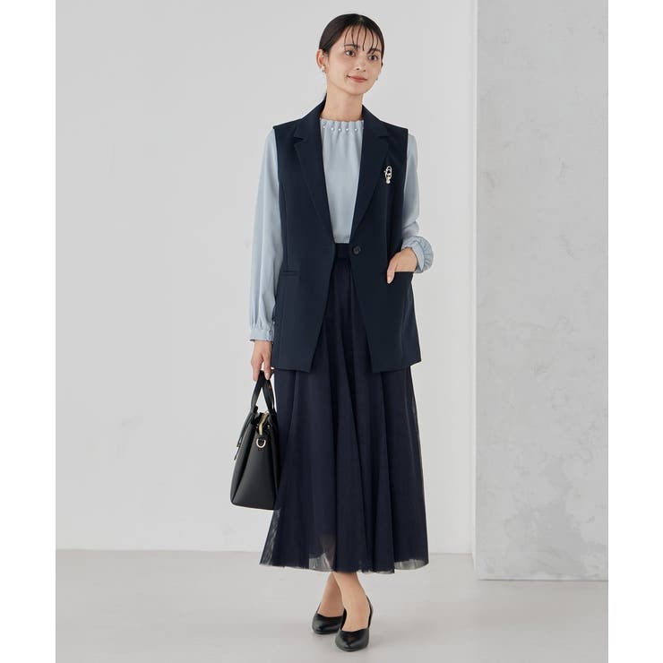 【洗える】チュールマーメイドスカート | a.v.v【WOMEN】 | 詳細画像10 