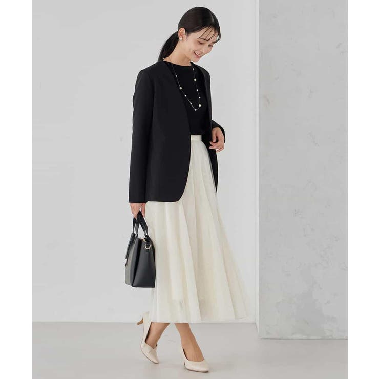 【洗える】チュールマーメイドスカート | a.v.v【WOMEN】 | 詳細画像18 