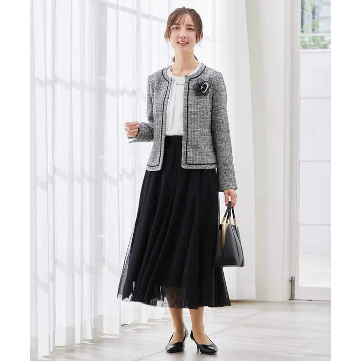 【洗える】チュールマーメイドスカート | a.v.v【WOMEN】 | 詳細画像21 