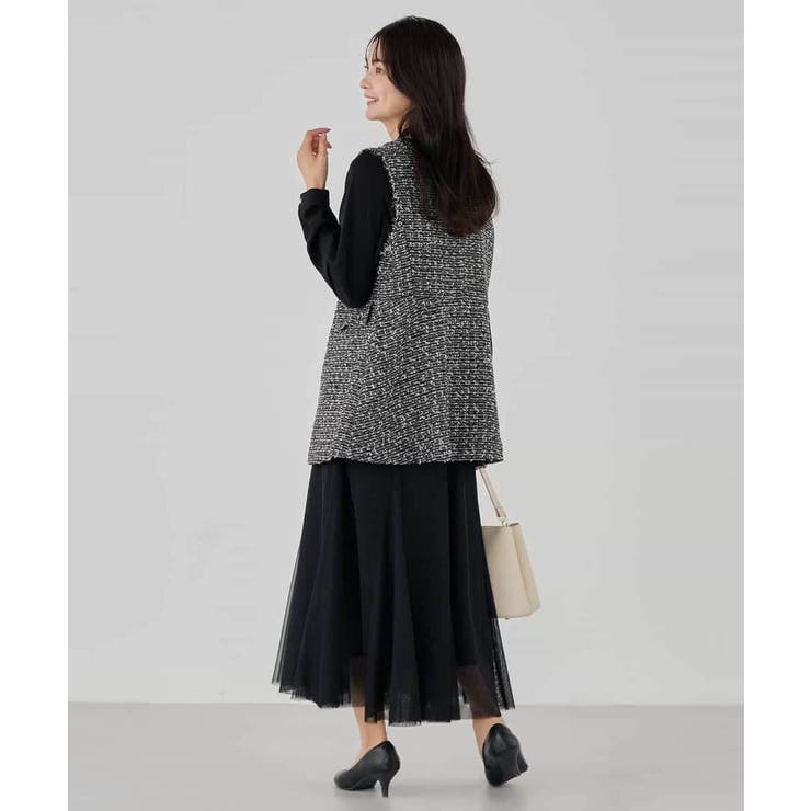 【洗える】チュールマーメイドスカート | a.v.v【WOMEN】 | 詳細画像31 