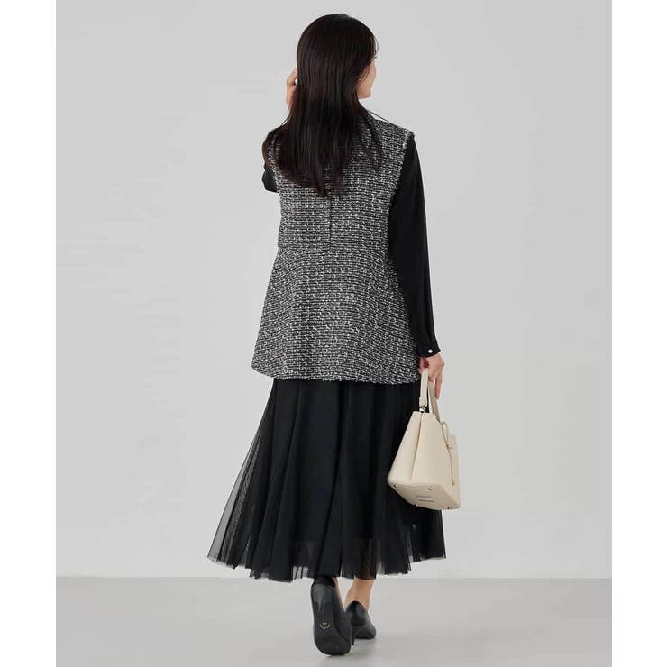 【洗える】チュールマーメイドスカート | a.v.v【WOMEN】 | 詳細画像32 