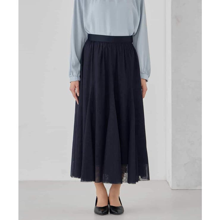 【洗える】チュールマーメイドスカート | a.v.v【WOMEN】 | 詳細画像33 