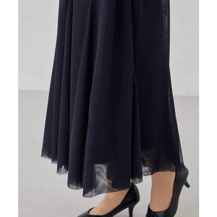 【洗える】チュールマーメイドスカート | a.v.v【WOMEN】 | 詳細画像38 