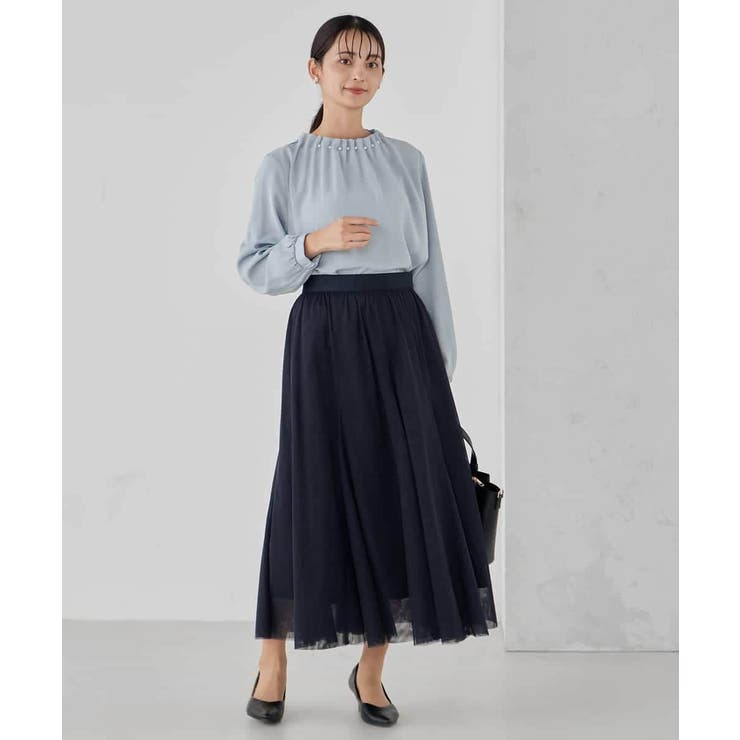 【洗える】チュールマーメイドスカート | a.v.v【WOMEN】 | 詳細画像7 