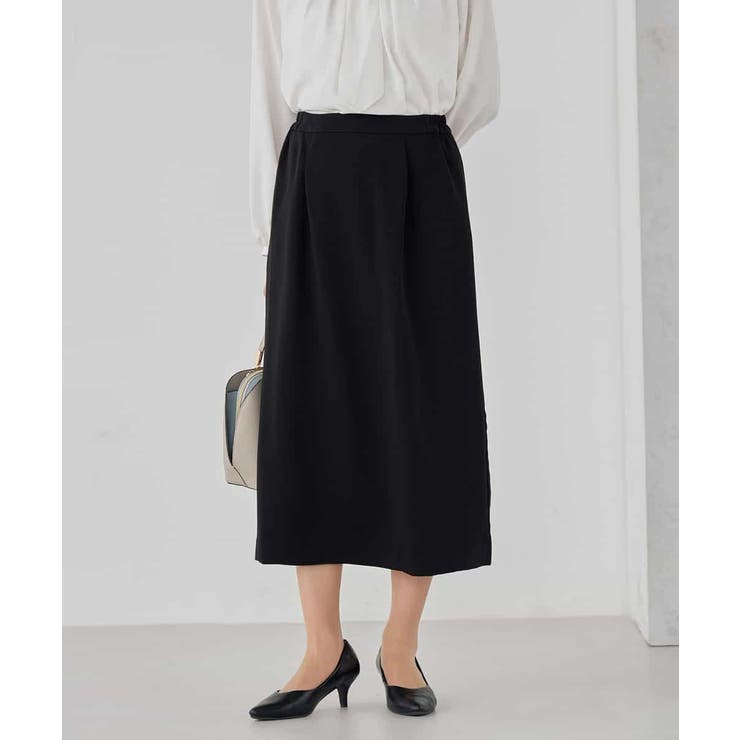 サテンナロースカート【洗える/速乾/毛玉になりにくい/イージーケア】 | a.v.v【WOMEN】 | 詳細画像15 