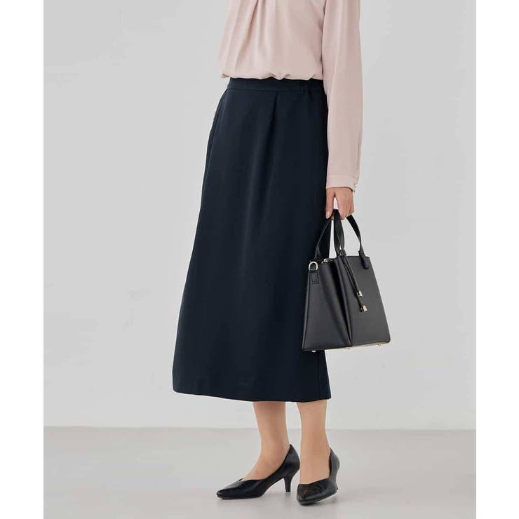 サテンナロースカート【洗える/速乾/毛玉になりにくい/イージーケア】 | a.v.v【WOMEN】 | 詳細画像2 