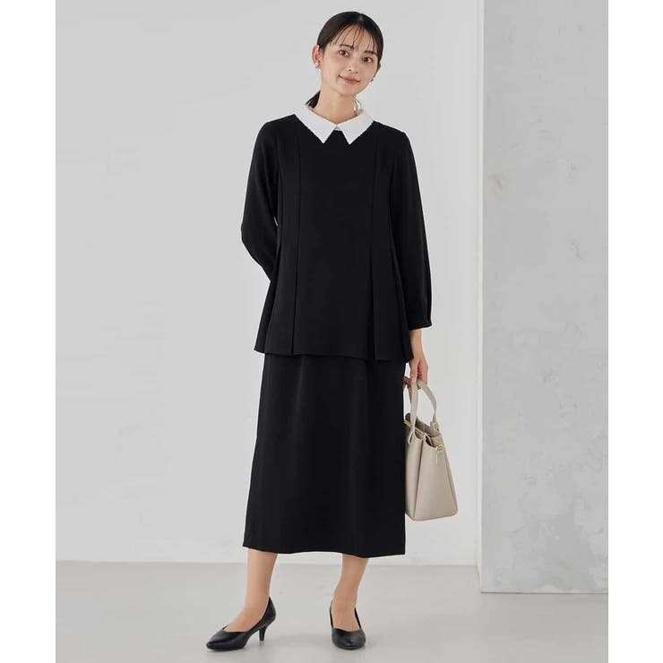 サテンナロースカート【洗える/速乾/毛玉になりにくい/イージーケア】 | a.v.v【WOMEN】 | 詳細画像24 