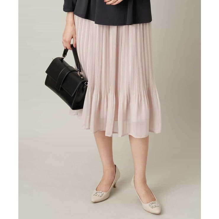 【洗濯機で洗える】シフォンプリーツスカート | a.v.v【WOMEN】 | 詳細画像20 