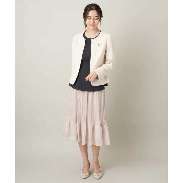 【洗濯機で洗える】シフォンプリーツスカート | a.v.v【WOMEN】 | 詳細画像25 