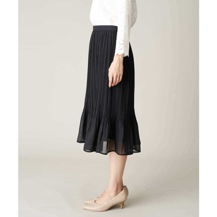 【洗濯機で洗える】シフォンプリーツスカート | a.v.v【WOMEN】 | 詳細画像37 