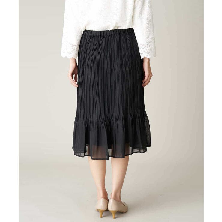【洗濯機で洗える】シフォンプリーツスカート | a.v.v【WOMEN】 | 詳細画像38 