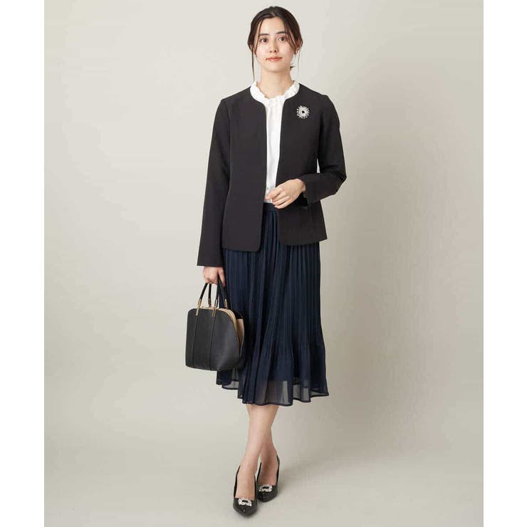 【洗濯機で洗える】シフォンプリーツスカート | a.v.v【WOMEN】 | 詳細画像4 