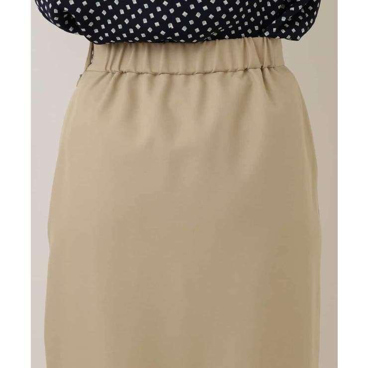 【洗える/セットアップ対応】ラップ調ナロースカート | a.v.v【WOMEN】 | 詳細画像16 