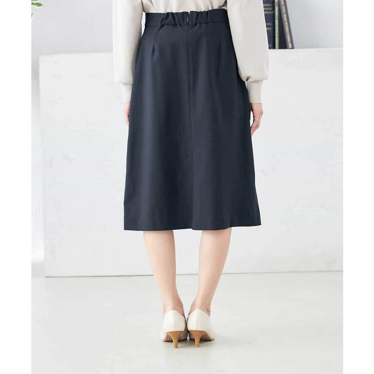 【洗える/ストレッチ/UVカット】麻調ストレッチタイトスカート | a.v.v【WOMEN】 | 詳細画像19 