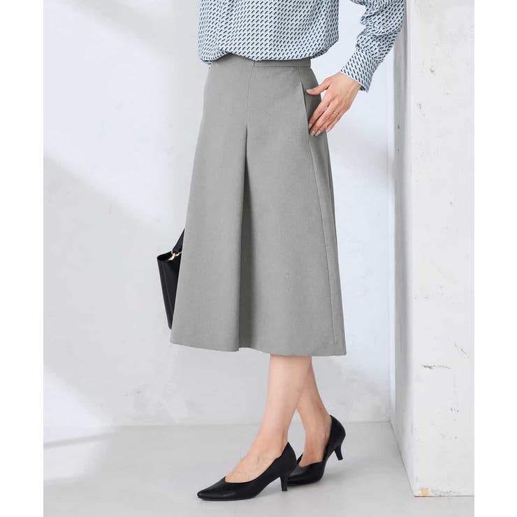 【洗える/UVカット】リネンライクストレッチフレアスカート | a.v.v【WOMEN】 | 詳細画像13 