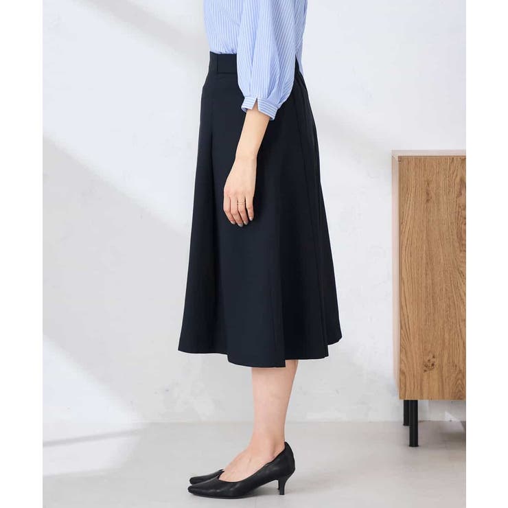 【洗える/UVカット】リネンライクストレッチフレアスカート | a.v.v【WOMEN】 | 詳細画像19 