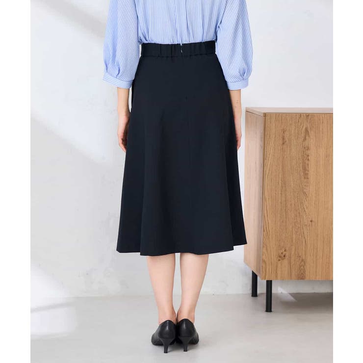 【洗える/UVカット】リネンライクストレッチフレアスカート | a.v.v【WOMEN】 | 詳細画像20 