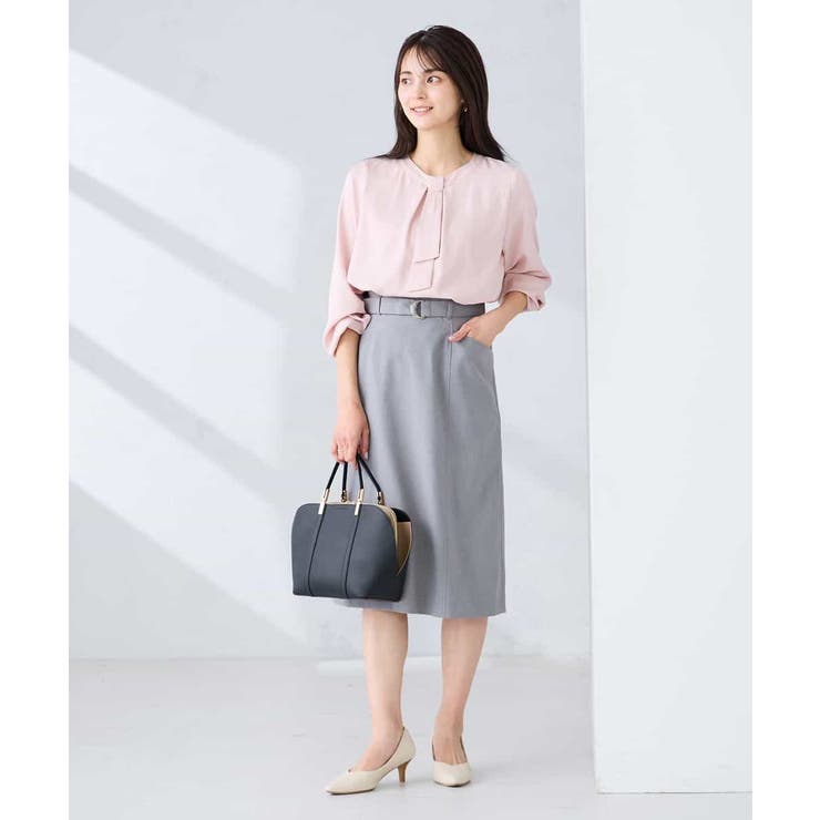 【洗える/UVカット】リネンライクストレッチタイトスカート | a.v.v【WOMEN】 | 詳細画像19 