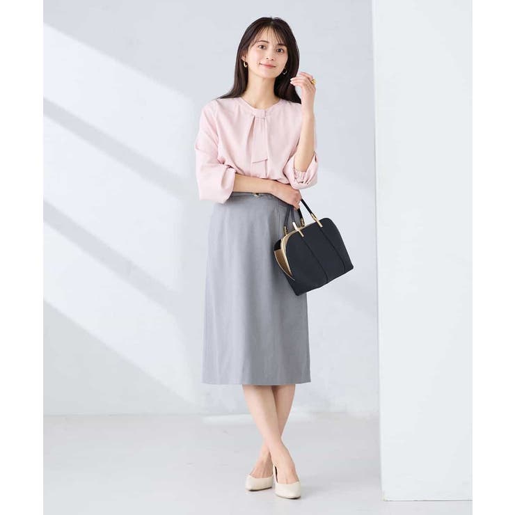 【洗える/UVカット】リネンライクストレッチタイトスカート | a.v.v【WOMEN】 | 詳細画像20 