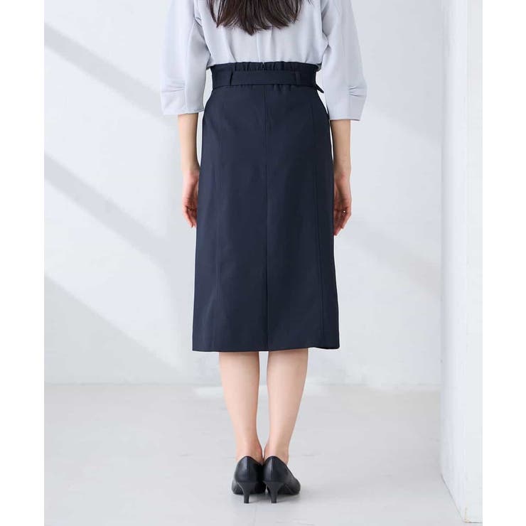 【洗える/UVカット】リネンライクストレッチタイトスカート | a.v.v【WOMEN】 | 詳細画像23 