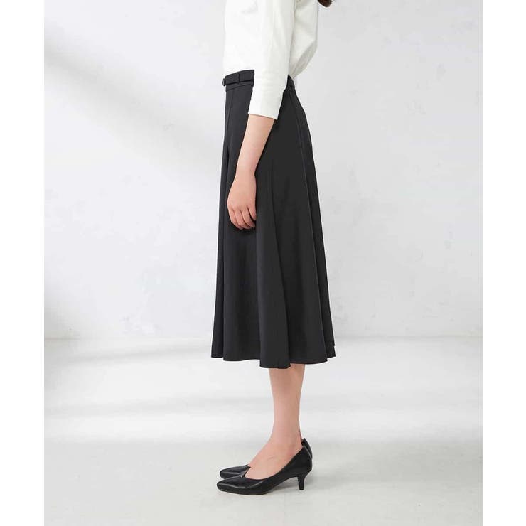 【洗える/イージーケア/吸水速乾/ストレッチ】梳毛調フレアスカート | a.v.v【WOMEN】 | 詳細画像24 