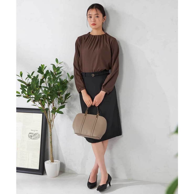 【洗える/イージーケア/吸水速乾/ストレッチ】梳毛調タイトスカート | a.v.v【WOMEN】 | 詳細画像19 