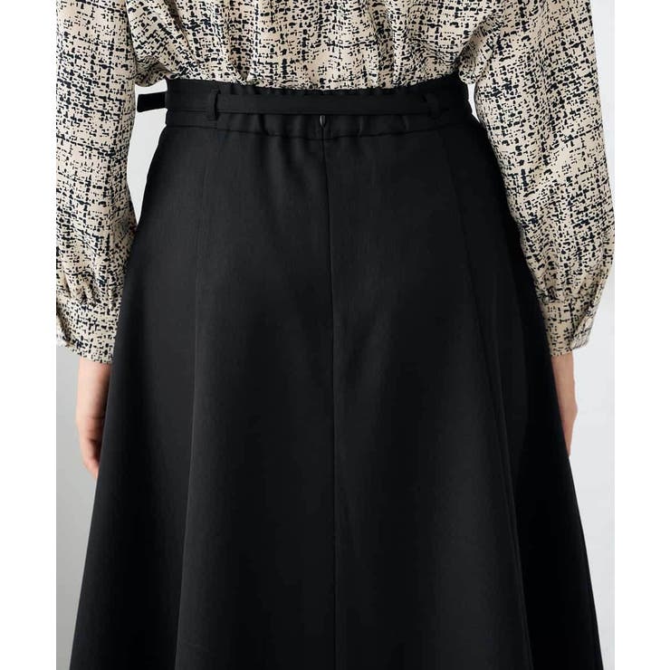 【洗える/イージーケア/ストレッチ】パウダーツイルフレアスカート | a.v.v【WOMEN】 | 詳細画像25 