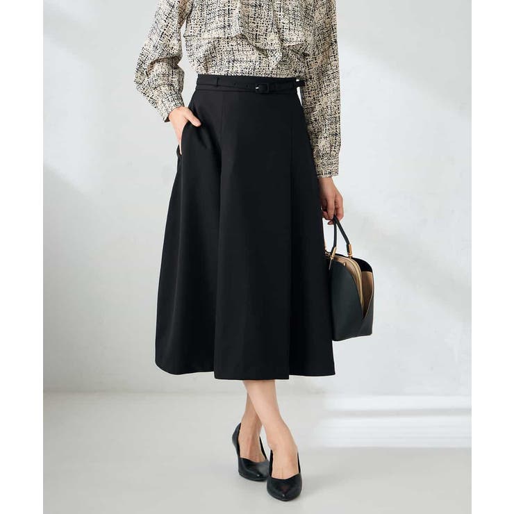 【洗える/イージーケア/ストレッチ】パウダーツイルフレアスカート | a.v.v【WOMEN】 | 詳細画像9