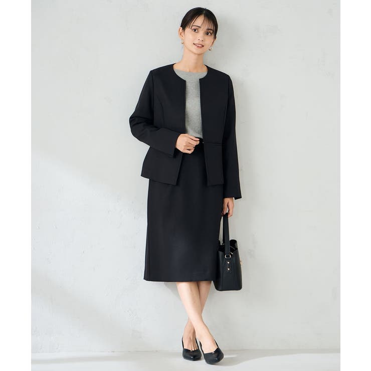 【洗える/イージーケア/ストレッチ】パウダーツイルタイトスカート | a.v.v【WOMEN】 | 詳細画像24 