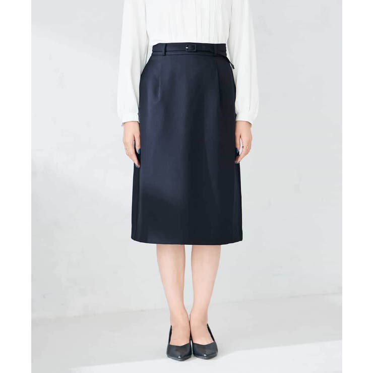 【洗える/イージーケア/ストレッチ】パウダーツイルタイトスカート | a.v.v【WOMEN】 | 詳細画像27 