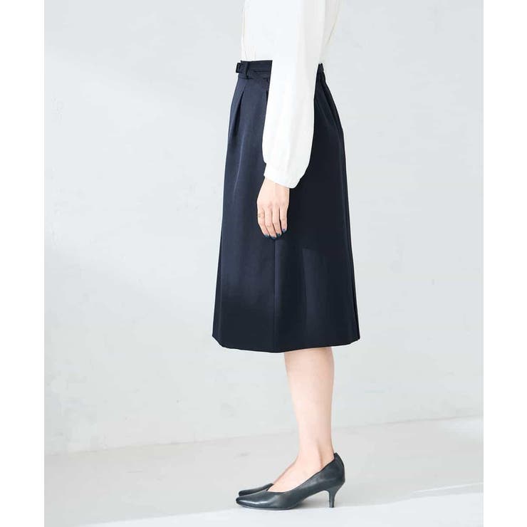 【洗える/イージーケア/ストレッチ】パウダーツイルタイトスカート | a.v.v【WOMEN】 | 詳細画像28 