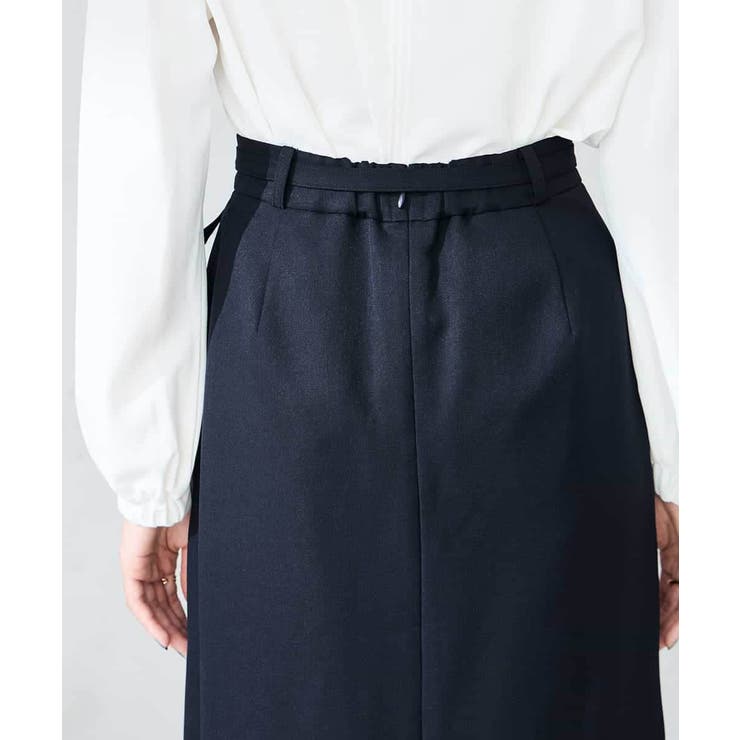 【洗える/イージーケア/ストレッチ】パウダーツイルタイトスカート | a.v.v【WOMEN】 | 詳細画像31 