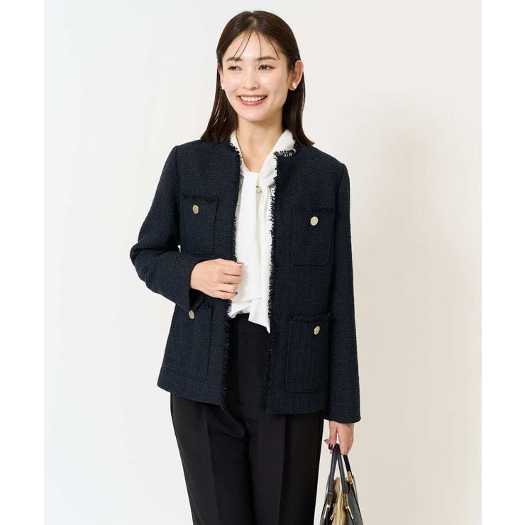 ツイードジャケット | a.v.v【WOMEN】 | 詳細画像10 