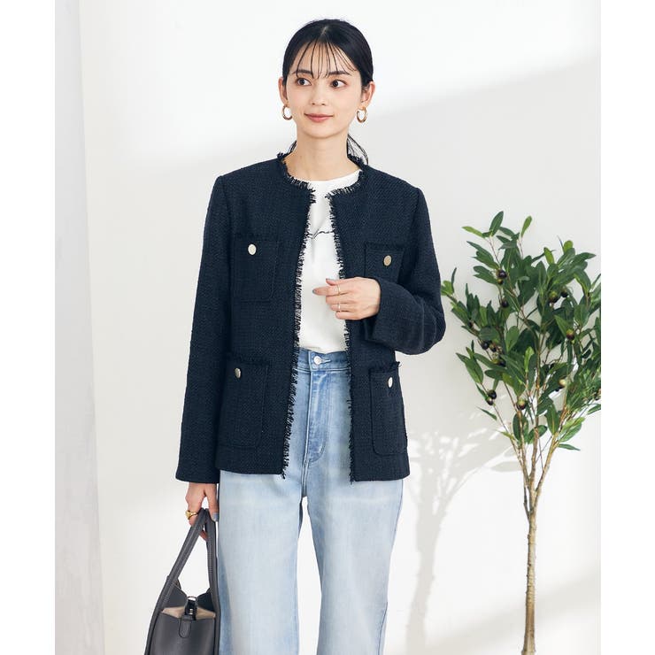 ツイードジャケット | a.v.v【WOMEN】 | 詳細画像20 