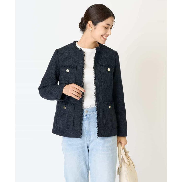 ツイードジャケット | a.v.v【WOMEN】 | 詳細画像3 