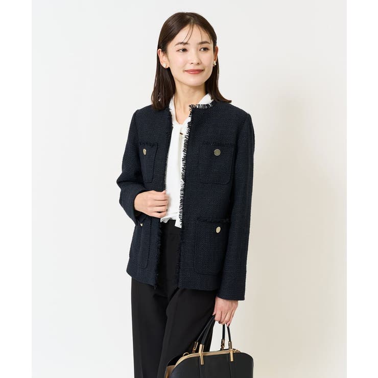 ツイードジャケット | a.v.v【WOMEN】 | 詳細画像9 