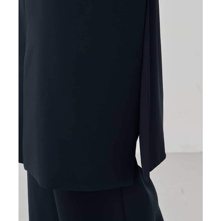 サテンサイドスリットジレ【洗える/速乾/毛玉になりにくい/イージーケア】 | a.v.v【WOMEN】 | 詳細画像28 