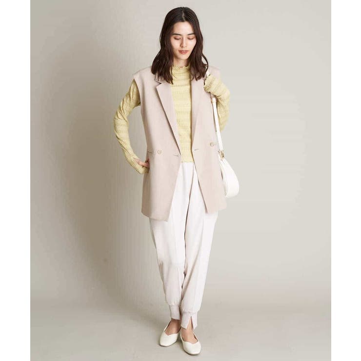 【UVカット/洗える】麻調ストレッチジレ【麻調シリーズ】[品番：ITKW0010185]｜a.v.v【WOMEN】（アーヴェヴェ）のレディースファッション通販｜SHOPLIST（ショップリスト）