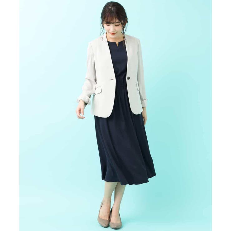 【洗える】Vネックジャケット | a.v.v【WOMEN】 | 詳細画像12