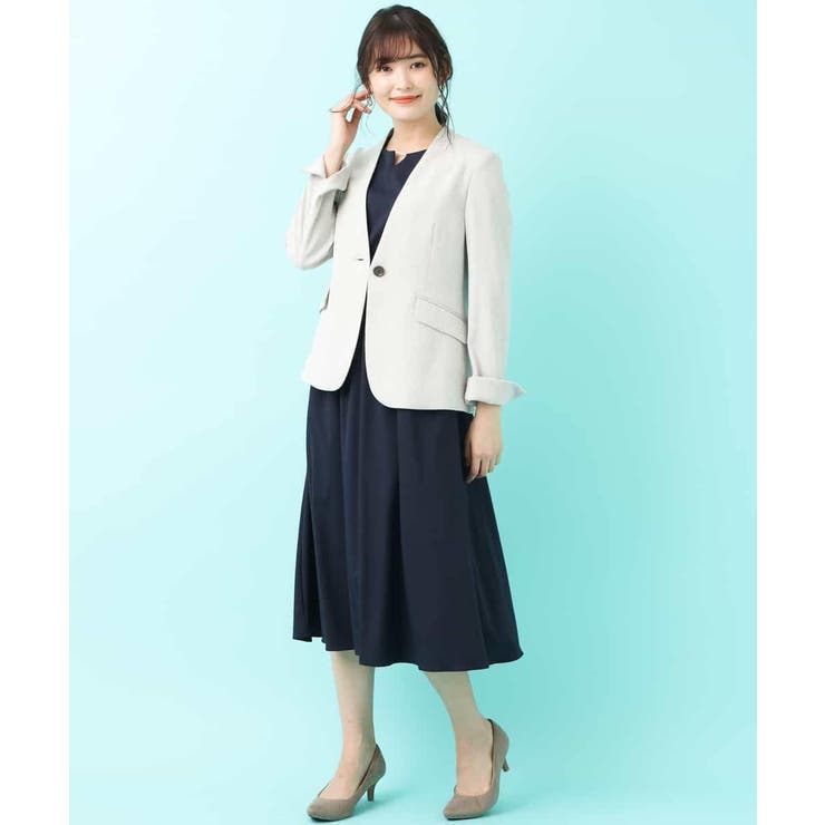 【洗える】Vネックジャケット | a.v.v【WOMEN】 | 詳細画像13