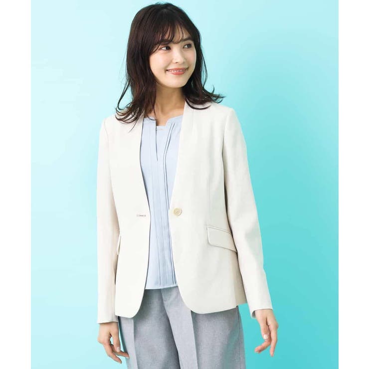 【洗える】Vネックジャケット | a.v.v【WOMEN】 | 詳細画像15