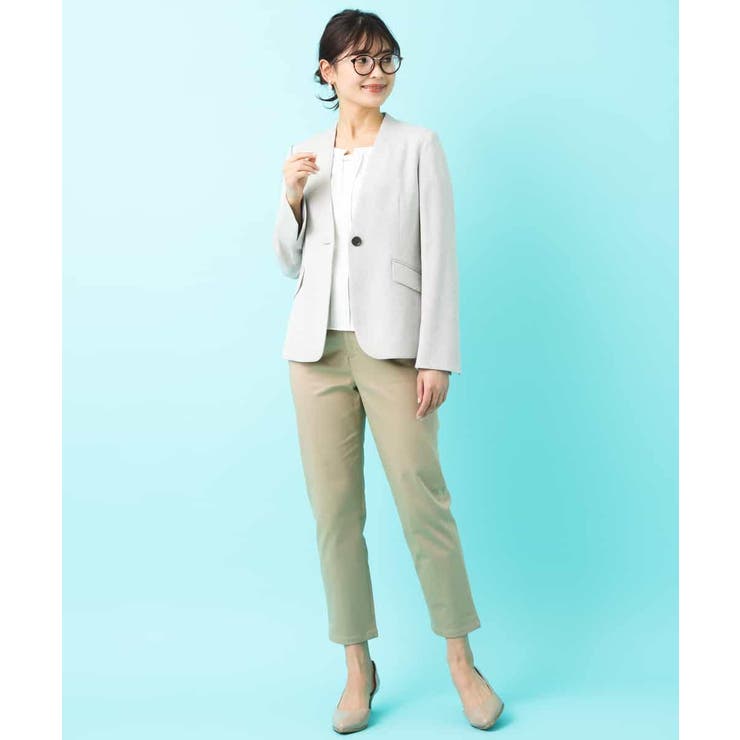 【洗える】Vネックジャケット | a.v.v【WOMEN】 | 詳細画像3