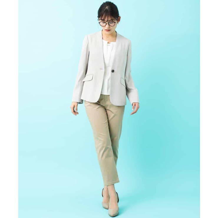 【洗える】Vネックジャケット | a.v.v【WOMEN】 | 詳細画像5