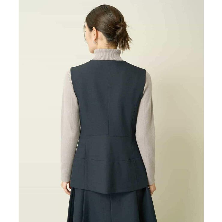 ツイード調ペプラムジレ | a.v.v【WOMEN】 | 詳細画像28 