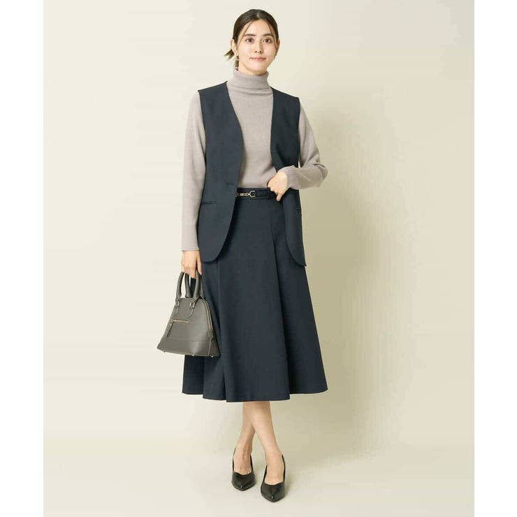 ツイード調ペプラムジレ | a.v.v【WOMEN】 | 詳細画像4 