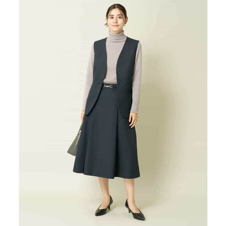 ツイード調ペプラムジレ | a.v.v【WOMEN】 | 詳細画像5 