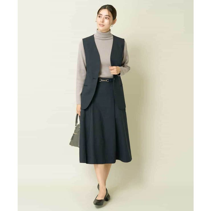 ツイード調ペプラムジレ | a.v.v【WOMEN】 | 詳細画像6 