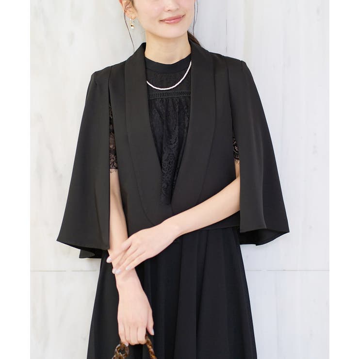 ケープスリーブボレロジャケット[品番：ITKW0017441]｜a.v.v【WOMEN  