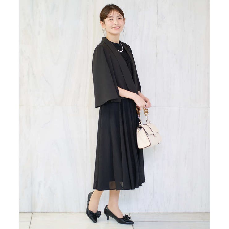 ケープスリーブボレロジャケット[品番：ITKW0017441]｜a.v.v【WOMEN  